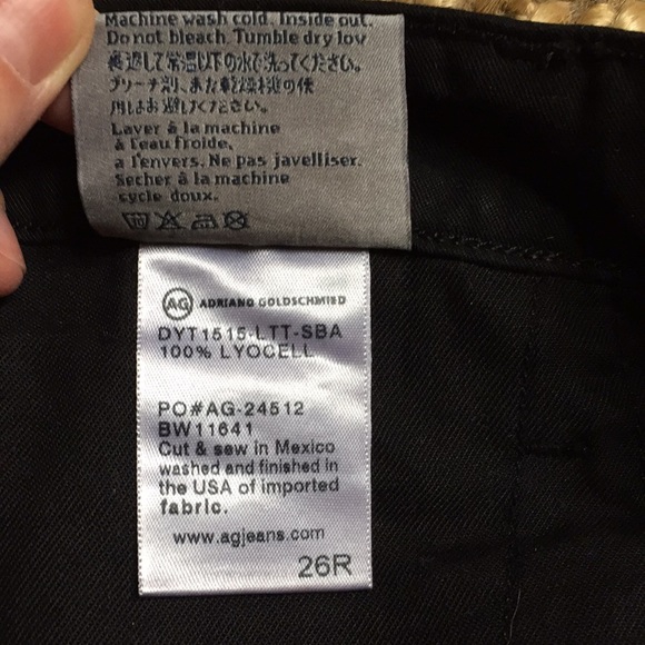 AG Jeans - Leatherette trouser pant - Picture 8 of 10